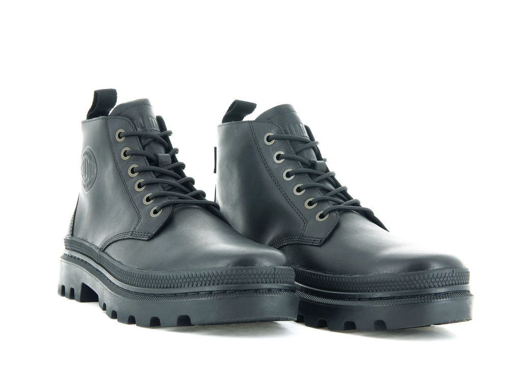 Botas De Invierno Palladium PALLATROOPER HI RLX Hombre Negras | Costa Rica-07962